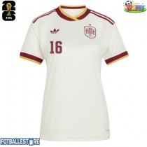 Spania Rodri Hernandez #16 Bortedrakt Dame VM 2026 Kortermet